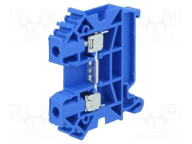 Conector: de carril, 0,5÷6mm2, faixas: 1, braçade.