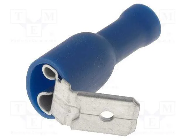 Conetor: plano, 6,3mm, 0,8mm, fêmea/macho, 1,5÷2,.