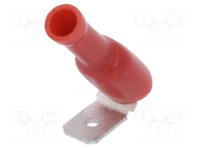 Conetor: plano, 6,3mm, 0,8mm, fêmea/macho, 0,5÷1,.
