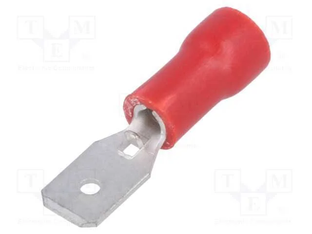 Conetor: plano, 4,8mm, 0,5mm, fêmea, 0,5÷1mm2, ce.