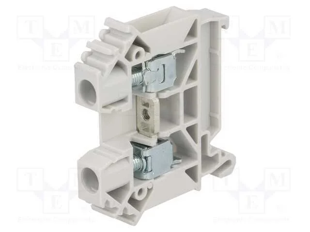Conector: de carril, 0,5÷10mm2, faixas: 1, braçad.