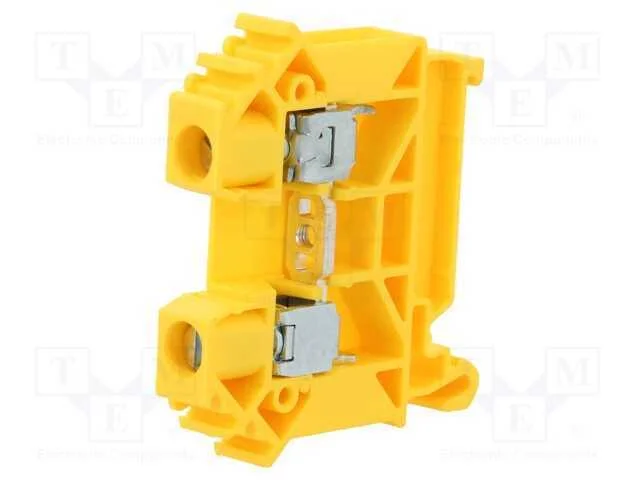 Conector: de carril, 0,5÷10mm2, faixas: 1, braçad.