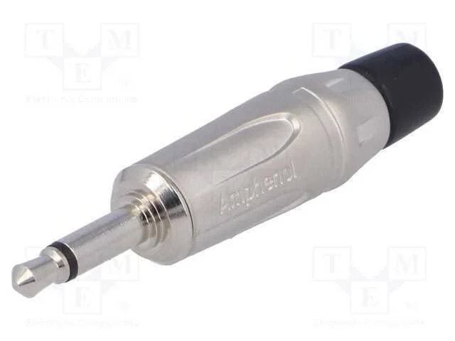 Ficha, Jack 3,5mm, Macho, Mono, Faixas: 2, Simples, com Cabo, Solda