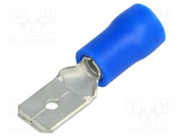 Conetor: plano, 6,3mm, 0,8mm, fêmea, 1,5÷2,5mm2, .