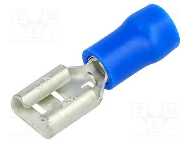 Conetor: plano, 6,3mm, 0,8mm, macho, 1,5÷2,5mm2, .