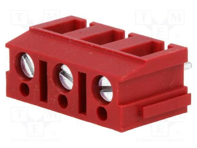 Pcb Bloco Terminal, Angulares 90, 7,5mm, Faixas: 3, para Pcb