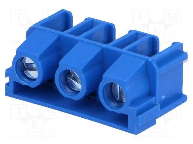 Pcb Bloco Terminal, Angulares 90, 7,5mm, Faixas: 3, para Pcb