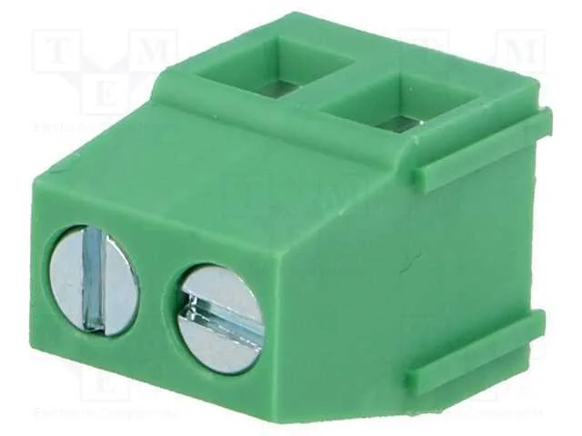 Pcb Bloco Terminal, Angulares 90, 5mm, Faixas: 2, para Pcb, 16a