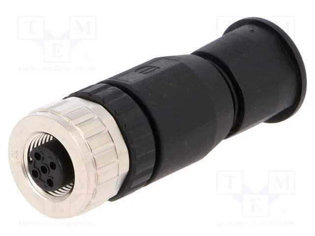 Ficha, M12, Pin: 5, Fêmea, Código A-Devicenet / Canopen, com Cabo