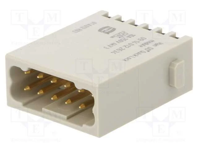 Conector: HDC, m&oacute;dulo, macho, Han-Modular, PIN: 1.