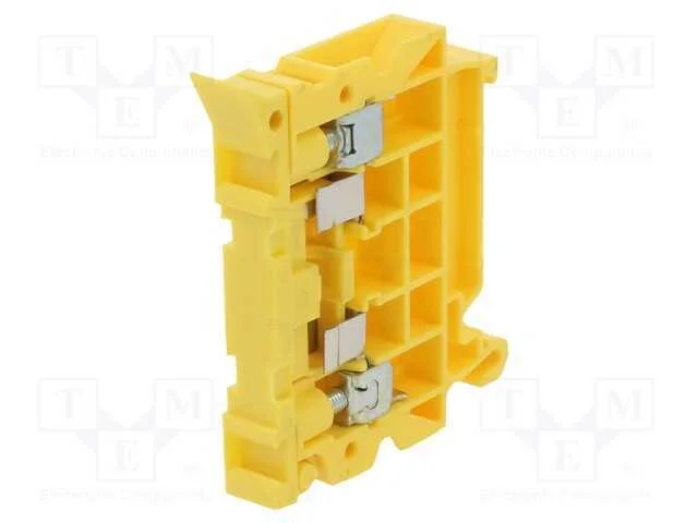 Conector: de carril, 0,5÷4mm2, faixas: 1, braçade.