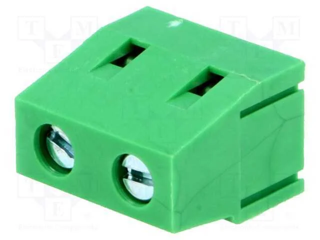 Pcb Bloco Terminal, Angulares 90, 7,5mm, Faixas: 2, para Pcb