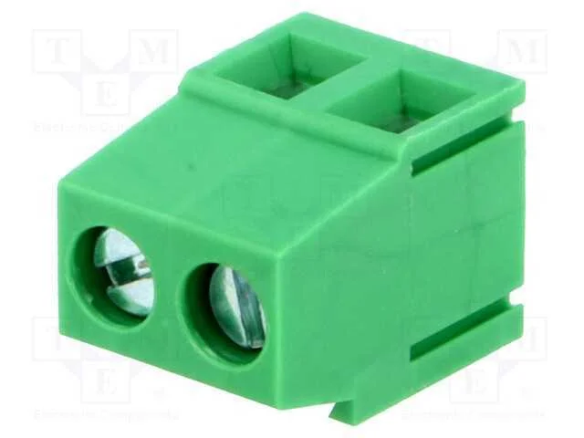 Pcb Bloco Terminal, Angulares 90, 5mm, Faixas: 2, para Pcb, 15a
