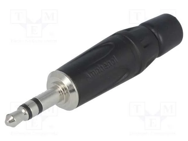 Ficha, Jack 3,5mm, Macho, Stereo, Faixas: 3, Simples, com Cabo