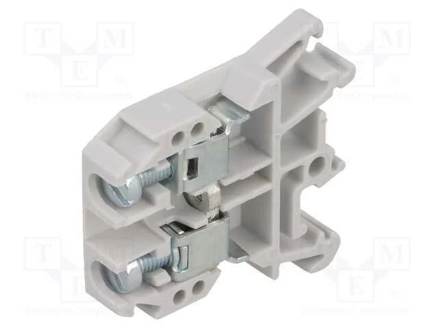 Conector: de carril, 0,5÷10mm2, faixas: 1, braçad.