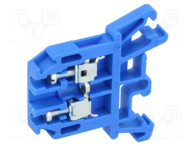 Conector: de carril, 0,5÷2,5mm2, faixas: 1, braça.