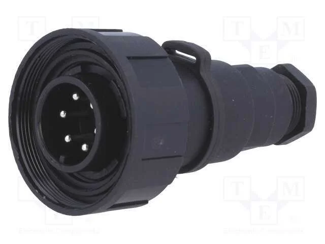 Conector: redondos, ficha, macho, PIN: 6, rosca i.