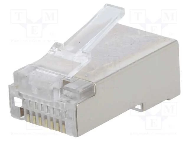 Ficha, RJ45, PIN: 8, Cat: 5e, blindadas, Sistema:.