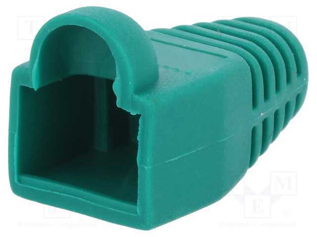Revestimento de Pino Rj45, 5,8mm, Verde