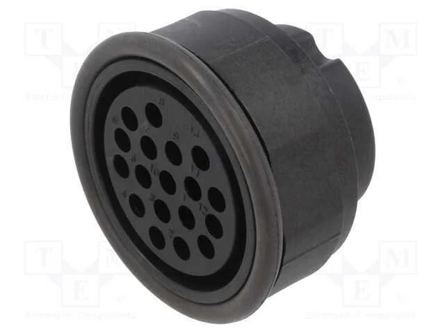 Conector: redondos, fêmea, UIC558, PIN: 13, com c.