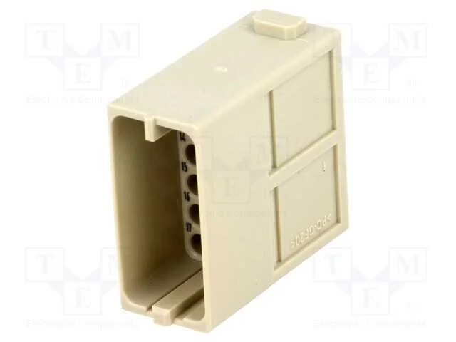 Conector HDC modulo macho 10A 160V Han-Modu.