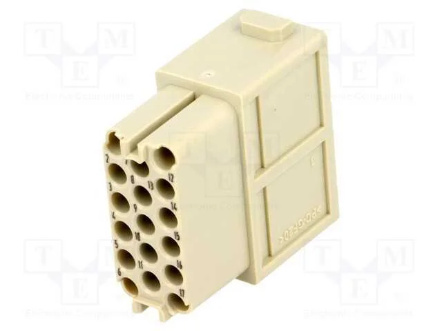 Conector: HDC, módulo, fêmea, Han-Modular, PIN: 1.