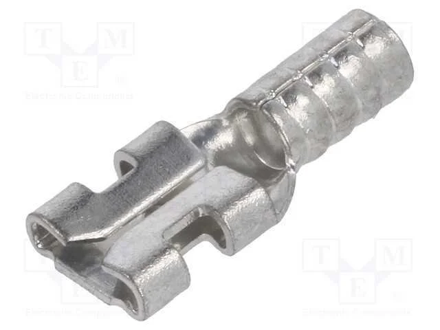 Conetor: plano, 4,8mm, 0,5mm, macho, cerrar, com .