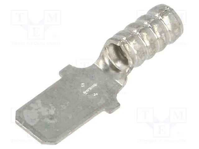 Conetor: plano, 4,8mm, 0,5mm, fêmea, cerrar, com .