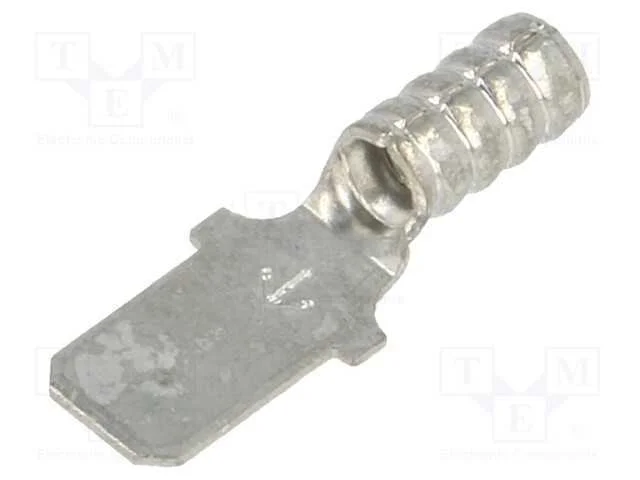 Conetor: plano, 4,8mm, 0,5mm, fêmea, cerrar, com .