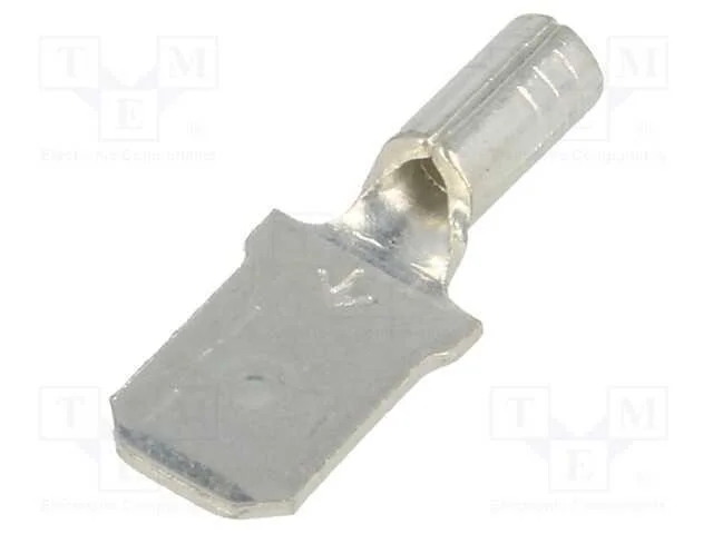 Conetor: plano, 6,4mm, 0,8mm, fêmea, cerrar, com .