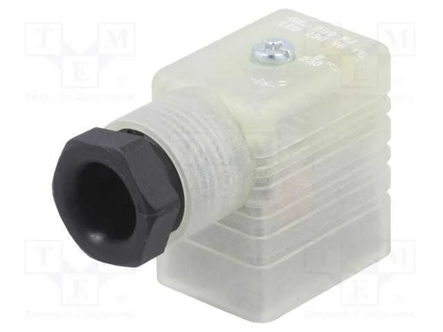 Conector: de V&aacute;lvulas, Ficha, Formato B, 11mm, F&ecirc;mea, Pin: 3, 1,5mm2