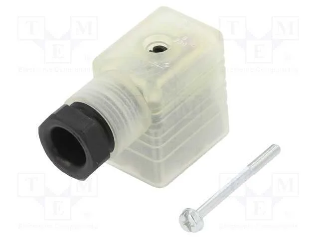 Conector: de válvulas, ficha, formato B, 11mm, fê.