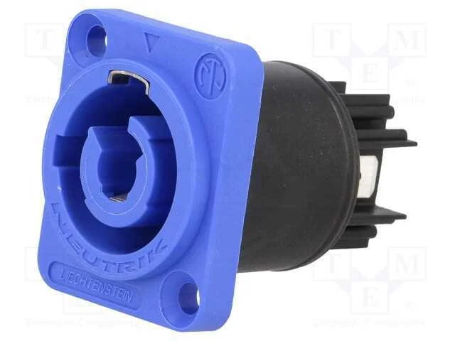 Conector: Redondos, Conectores 6,3mm, Macho, Powercon, 20a, 250vac