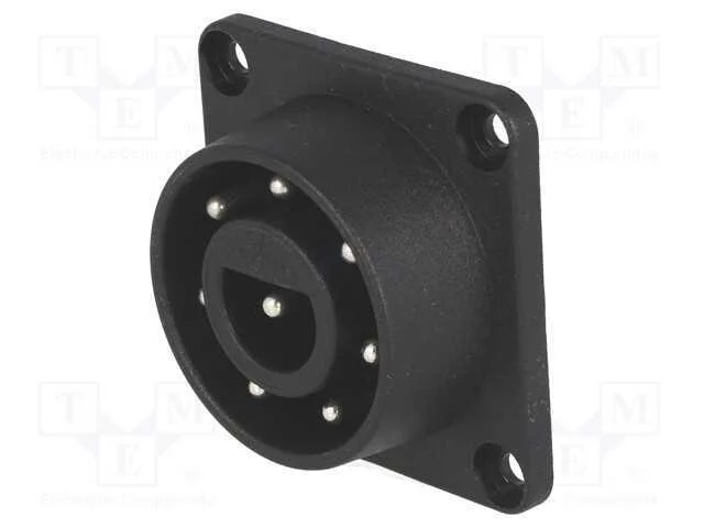 Conector: redondos, THT, macho, 6A, 250VAC, -20÷7.
