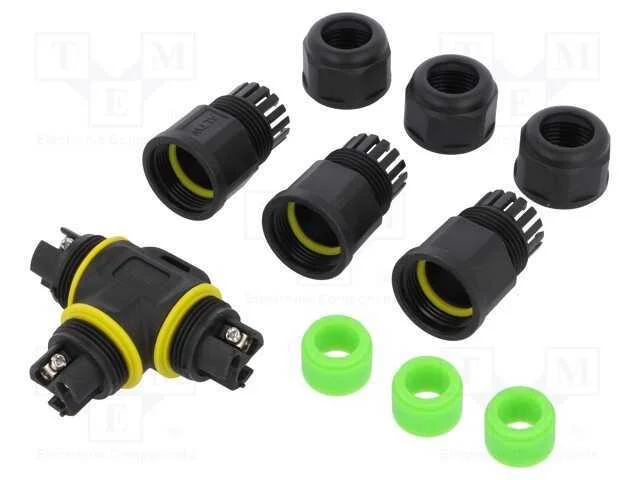 Conector: de Alimentação, Terminal Parafusado, 8,6÷10,5mm, 450v