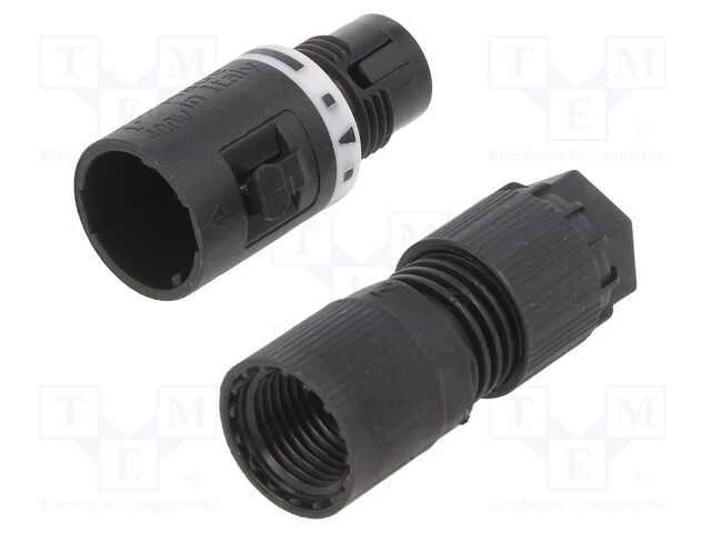 Conector: de alimentação, terminal parafusado, ma.