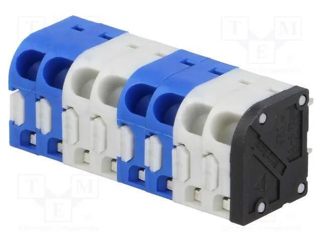 Pcb Bloco Terminal, Angulares 45, 3,5mm, Faixas: 8, para Pcb