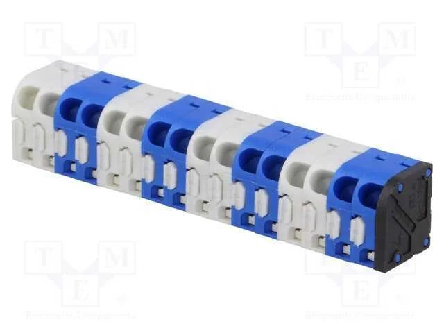 Pcb Bloco Terminal, Angulares 45, 3,5mm, Faixas: 16, para Pcb