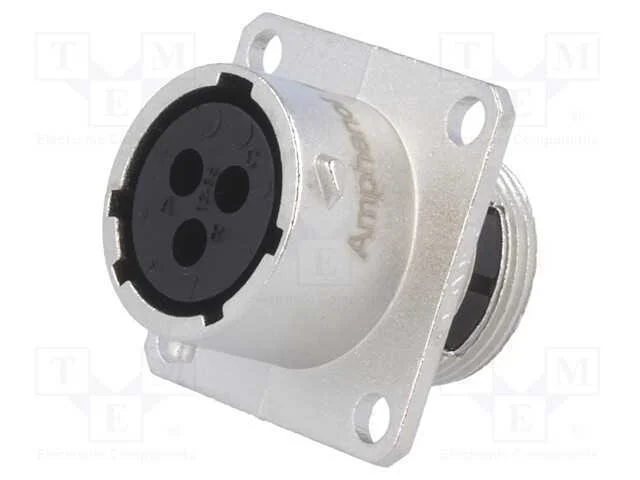 Conector: redondos, RT360, tomada, fêmea, PIN: 3,.