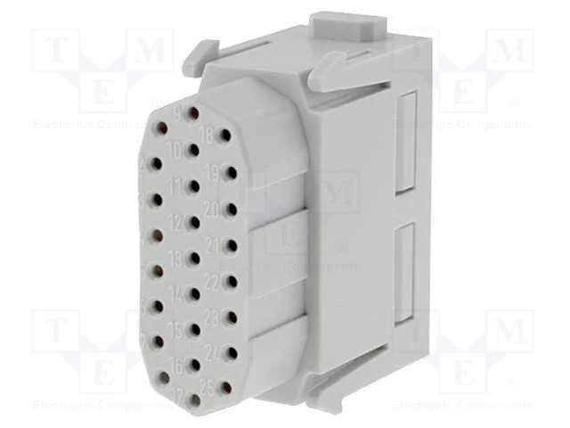 Conector: HDC, módulo, fêmea, Han-Modular, PIN: 2.