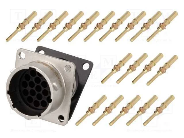 Conector: redondos, RT360, tomada, macho, cerrar,.
