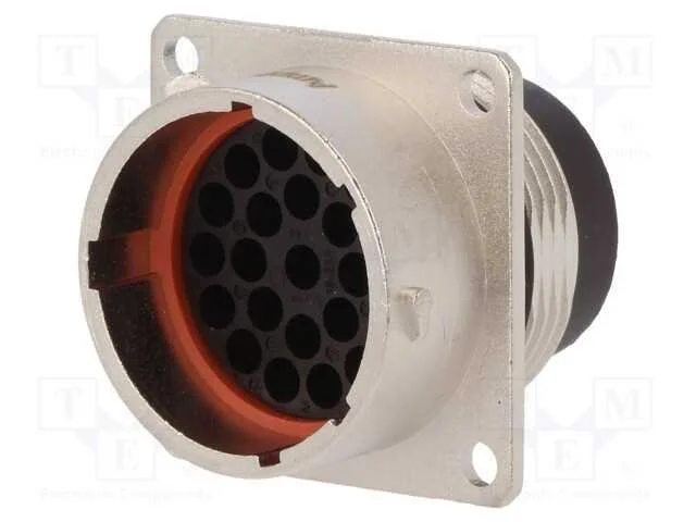 Conector: redondos, RT360, tomada, macho, PIN: 23.