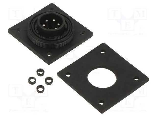 Conector: redondos, tomada, macho, PIN: 6, rosca .
