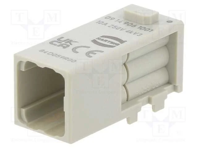 Conector: HDC, módulo, macho, Han-Modular Domino,.