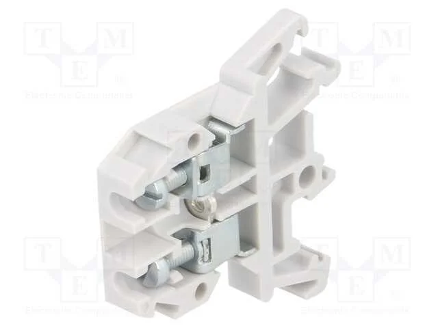 Conector: de carril, 0,5÷4mm2, faixas: 1, braçade.