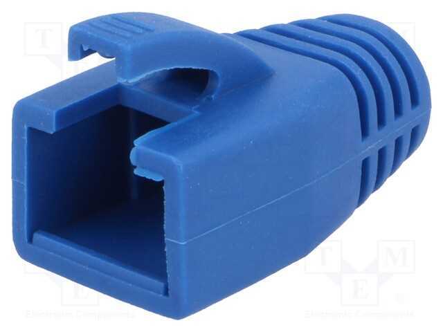 Revestimento de Pino Rj45, 8mm, Azul