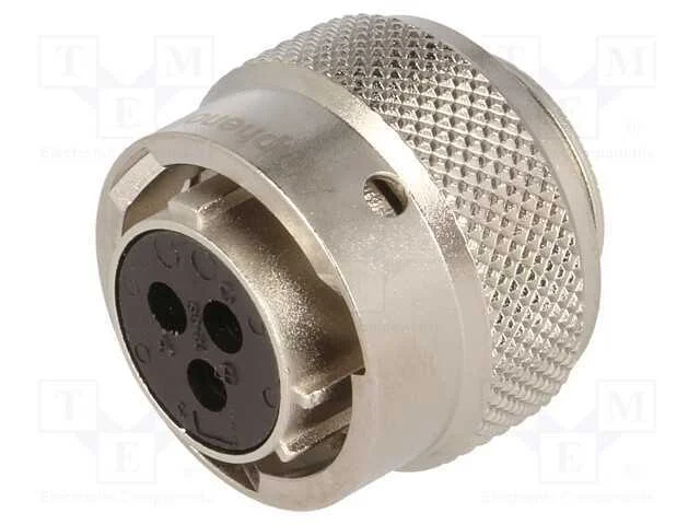 Conector: redondos, RT360, ficha, fêmea, com cabo.