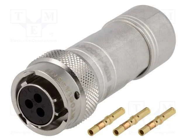 Conector: redondos, RT360, ficha, fêmea, cerrar, .
