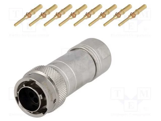 Conector: redondos, RT360, ficha, macho, cerrar, .