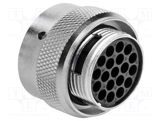 Conector: redondos, RT360, ficha, fêmea, com cabo.
